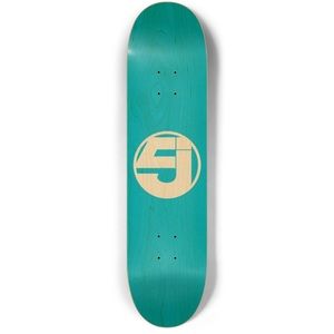 Jurassic 5 Turquoise Wood Grain skateboard DECK New.